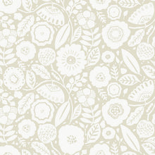 Camille Blossom Linen Lemieux Et Cie Wallpaper by York Wallcoverings