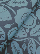 Camille Blossom Indigo Lemieux Et Cie Wallpaper by York Wallcoverings