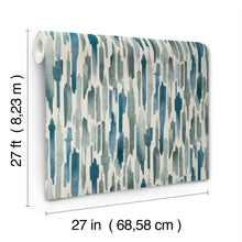 Pluie Ocean Lemieux Et Cie Wallpaper by York Wallcoverings