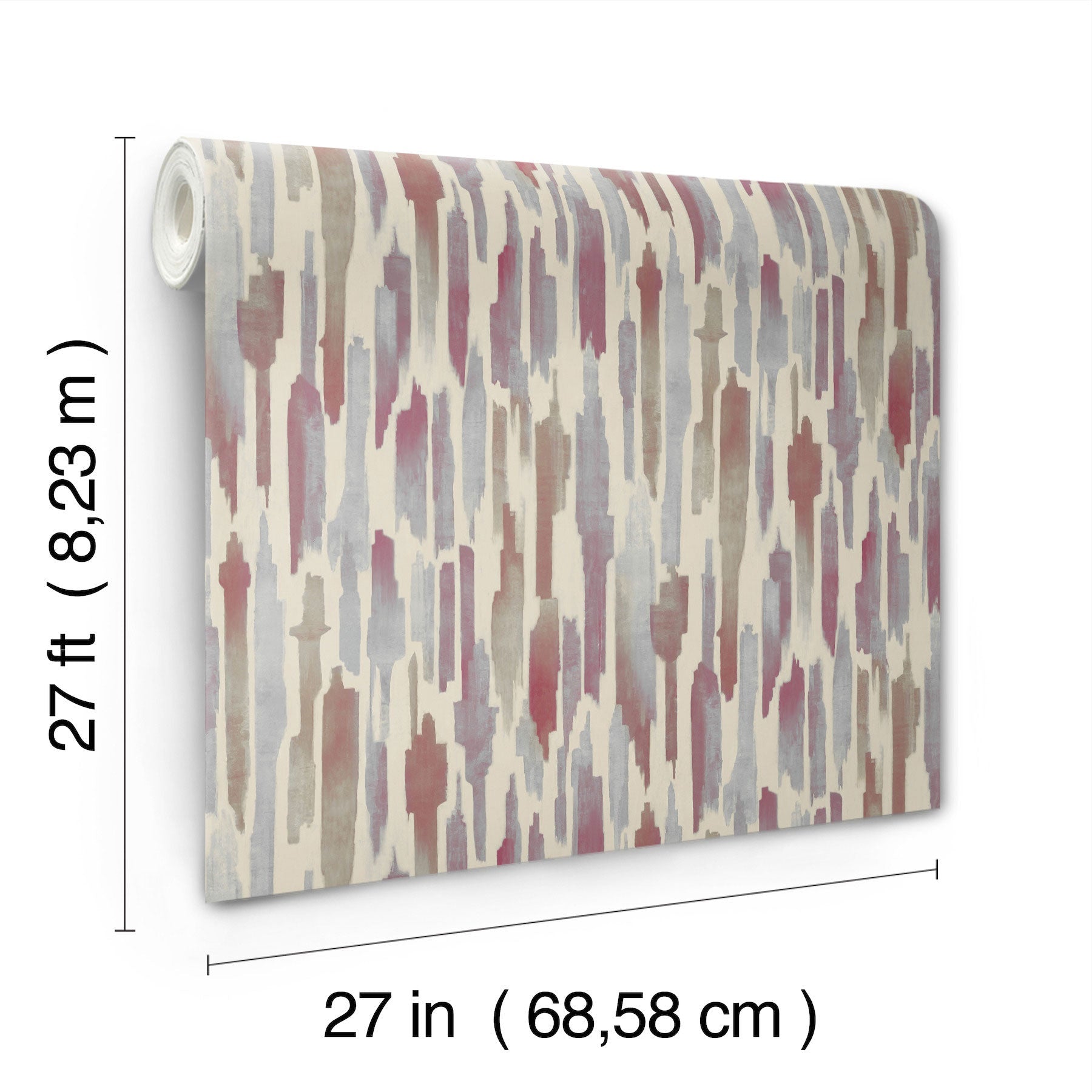 Pluie Multi Lemieux Et Cie Wallpaper by York Wallcoverings