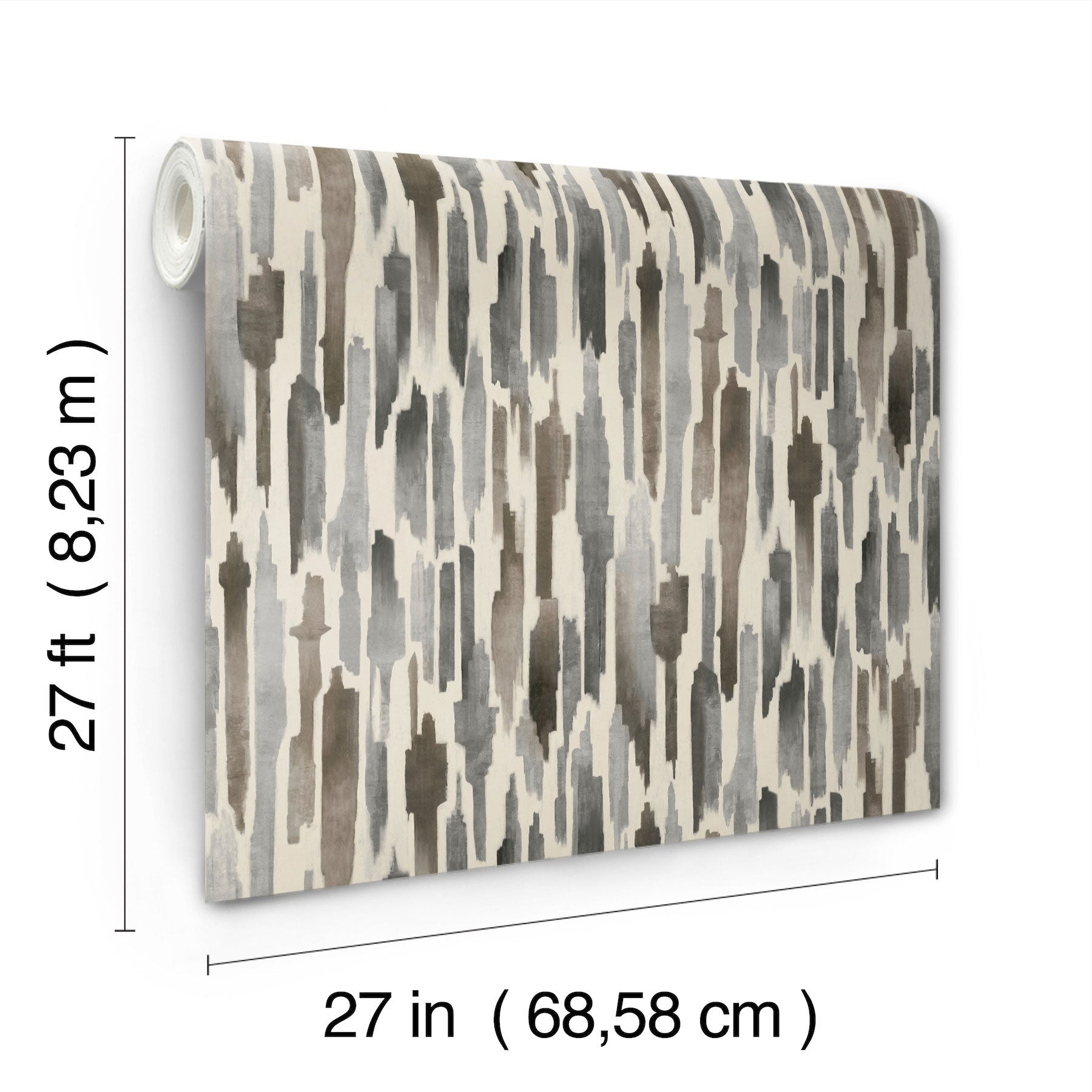 Pluie Charcoal Lemieux Et Cie Wallpaper by York Wallcoverings