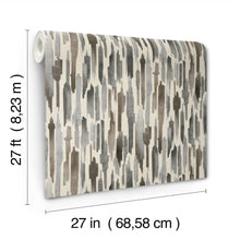 Pluie Charcoal Lemieux Et Cie Wallpaper by York Wallcoverings
