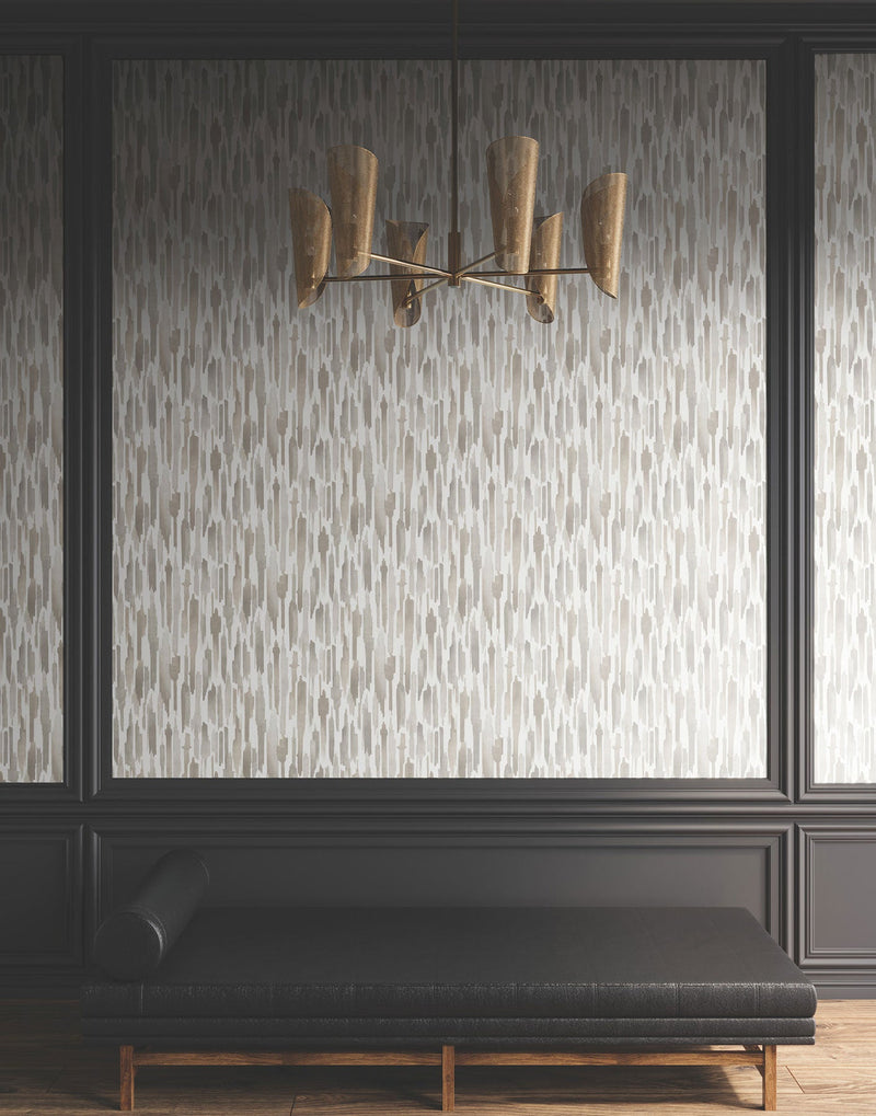 Pluie Light Neutral Lemieux Et Cie Wallpaper by York Wallcoverings