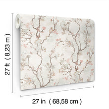 Avril Chinoiserie Blush Lemieux Et Cie Wallpaper by York Wallcoverings