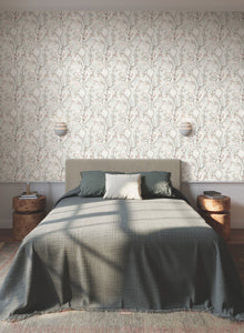 Avril Chinoiserie Blush Lemieux Et Cie Wallpaper by York Wallcoverings