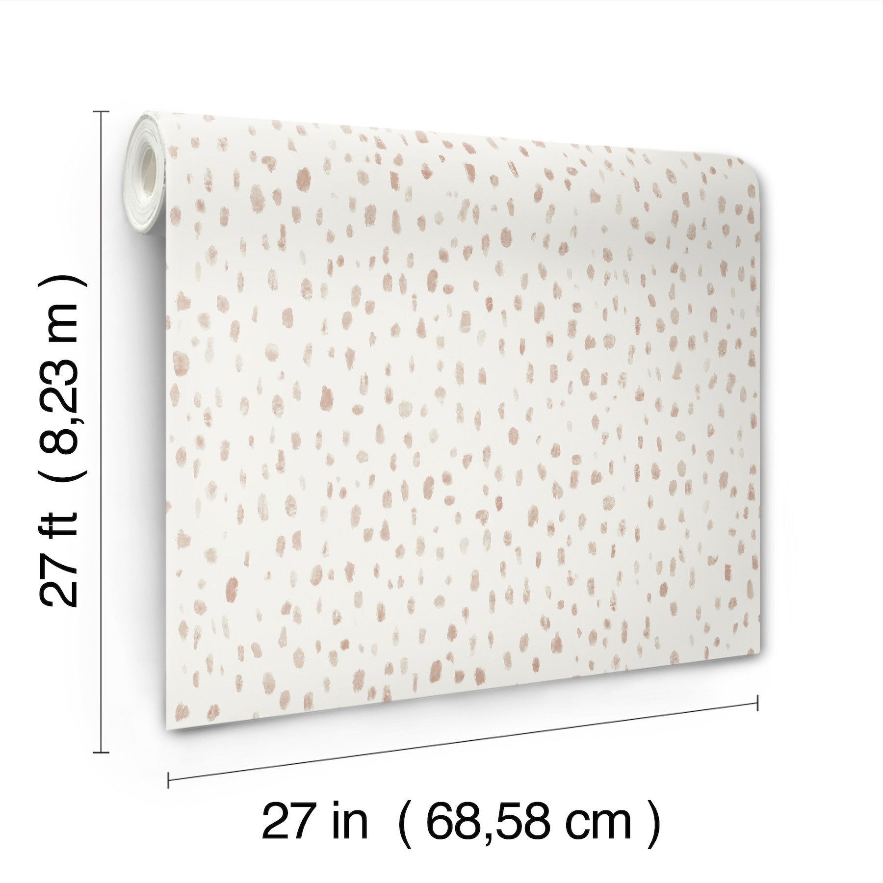 Tachette Terracotta Lemieux Et Cie Wallpaper by York Wallcoverings