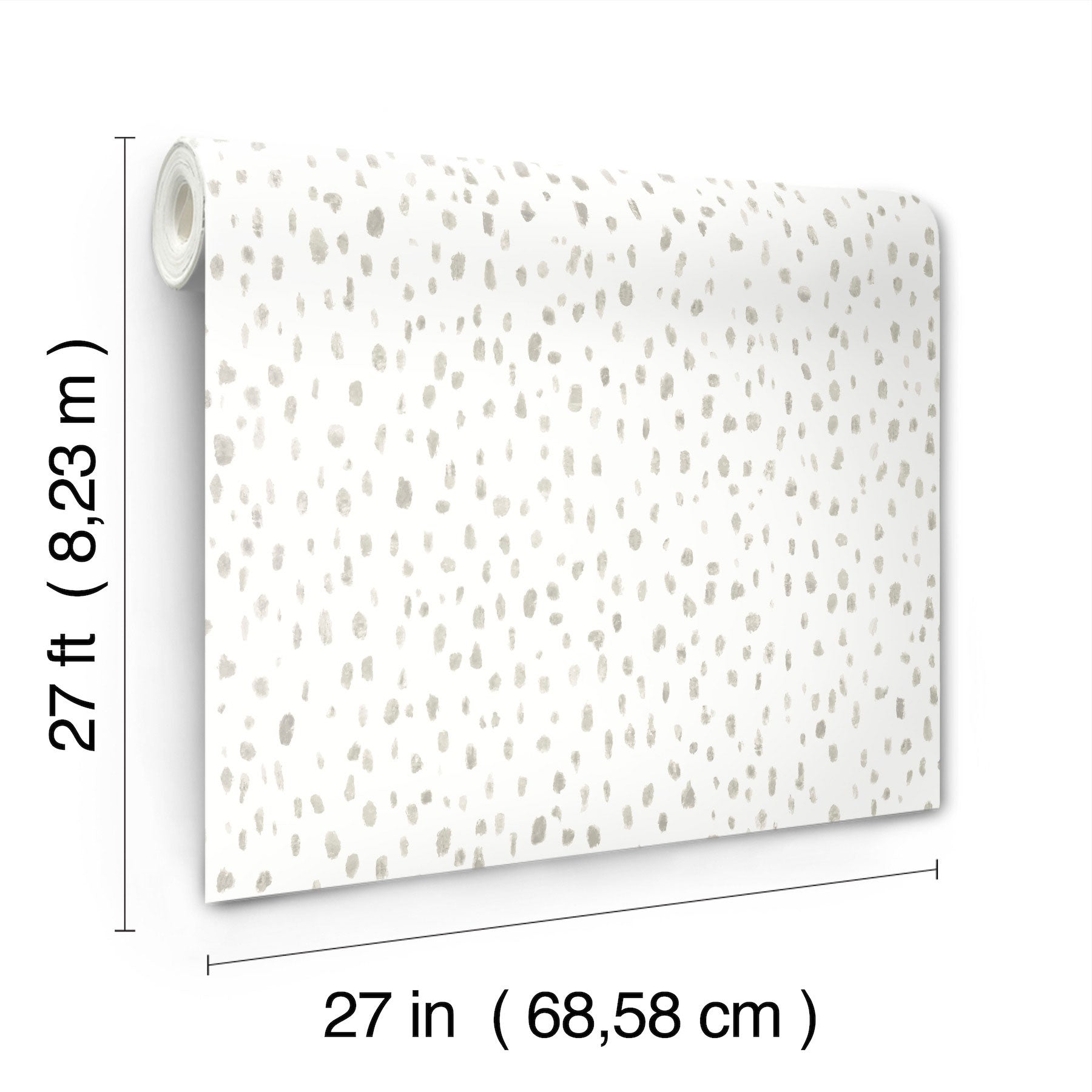 Tachette Taupe Lemieux Et Cie Wallpaper by York Wallcoverings