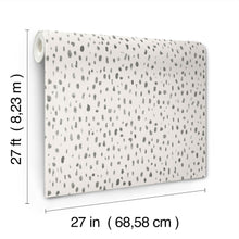 Tachette Charcoal Lemieux Et Cie Wallpaper by York Wallcoverings