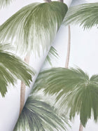 Plein Air Palms Green Lemieux Et Cie Wallpaper by York Wallcoverings