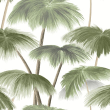 Plein Air Palms Green Lemieux Et Cie Wallpaper by York Wallcoverings