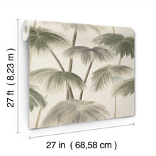 Plein Air Palms Vintage Lemieux Et Cie Wallpaper by York Wallcoverings