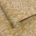 M1781 Sahara Leaf Ochre Wallpaper By Crown