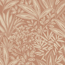 M1783 Sahara Leaf Clay Wallpaper By Crown