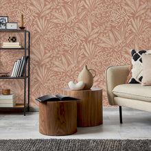 M1783 Sahara Leaf Clay Wallpaper By Crown