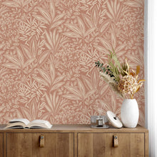 M1783 Sahara Leaf Clay Wallpaper By Crown