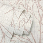 M1874 Lynford Trees Blush Wallpaper by Crown