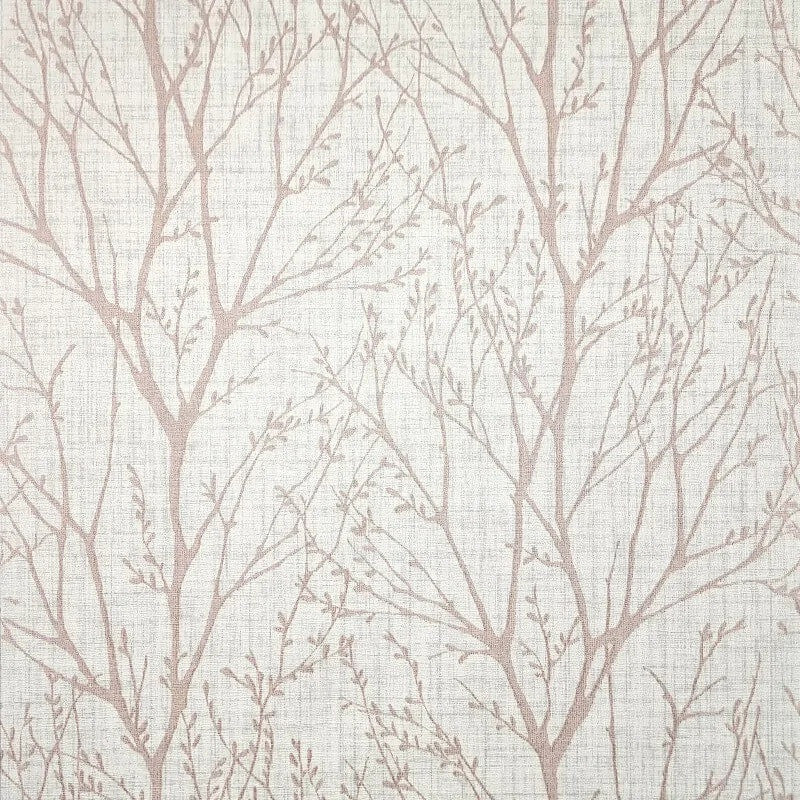 M1874 Lynford Trees Blush Wallpaper by Crown