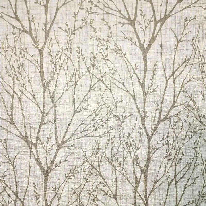 M1875 Lynford Trees Natural Wallpaper by Crown