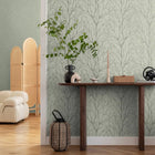 M1876 Lynford Trees Green Wallpaper by Crown