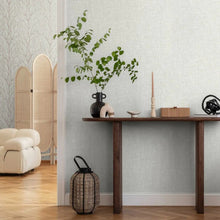 M1878 Lynford Plain Texture White Wallpaper by Crown