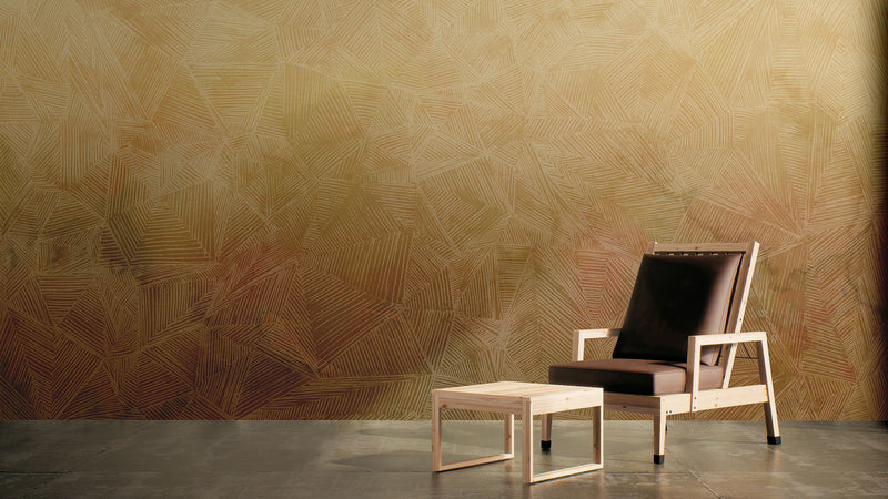 Esteca Beige Aniline Mural by Tres Tintas