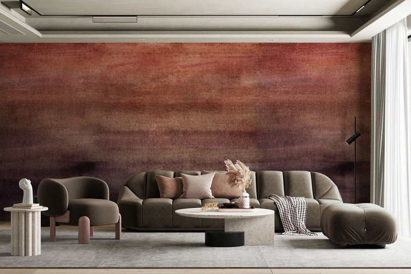 Nimbo Red Aniline Mural by Tres Tintas