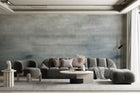 M4105-3 Nimbo Blue Aniline Mural by Tres Tintas