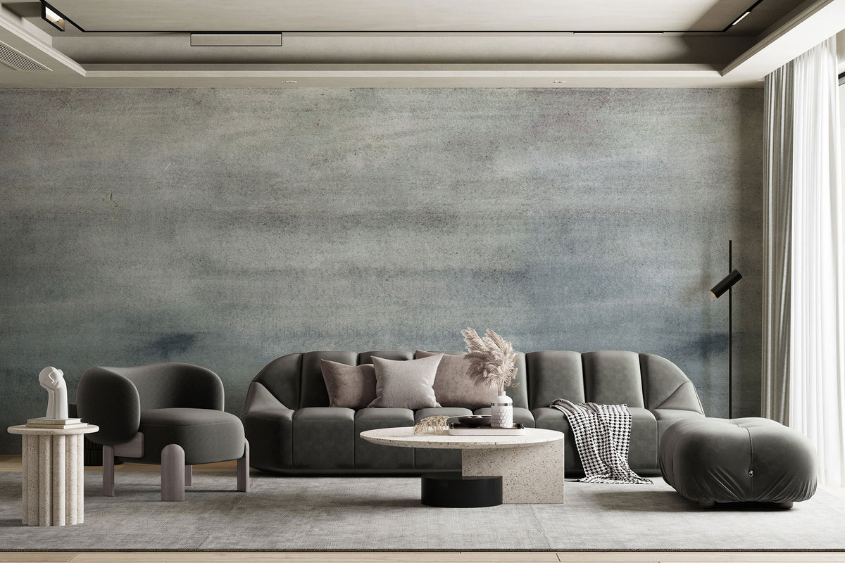M4105-3 Nimbo Blue Aniline Mural by Tres Tintas