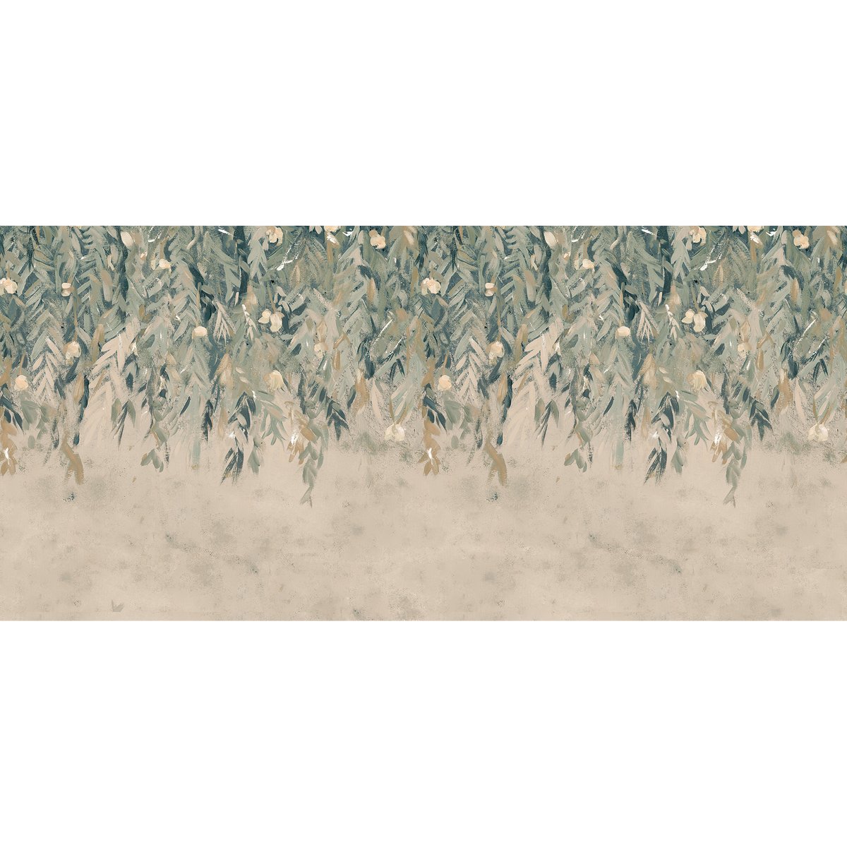 M4106-1 Luna Green Aniline Mural by Tres Tintas