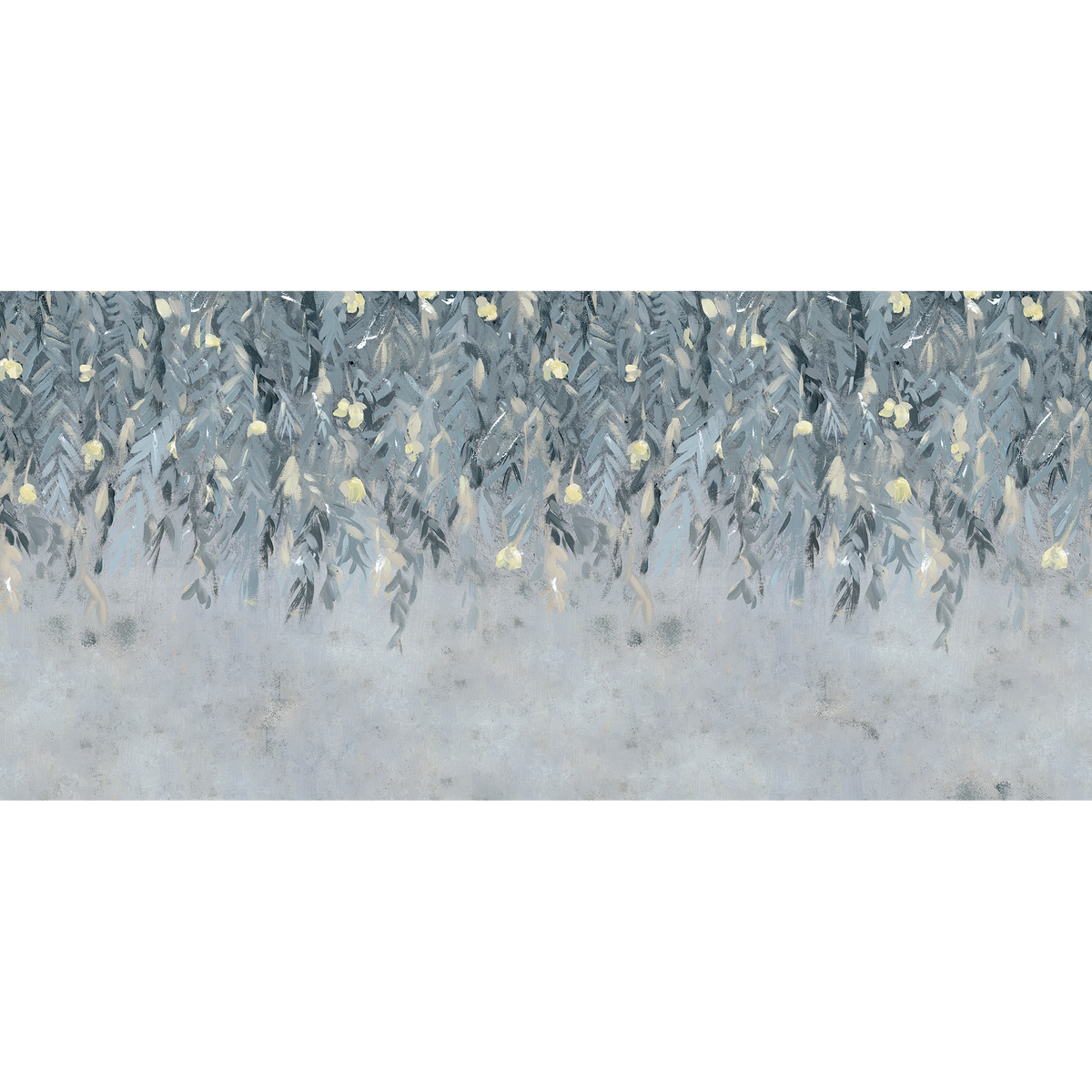 M4106-2 Luna Blue Aniline Mural by Tres Tintas