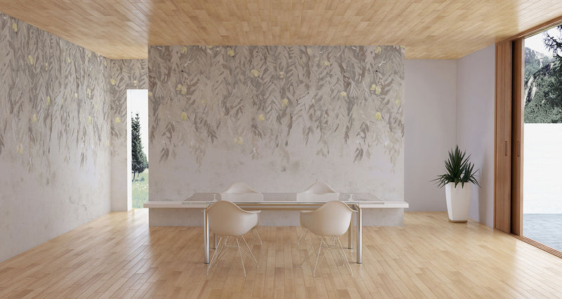 Luna White Aniline Mural by Tres Tintas