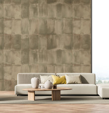 M4107-1 Briqueta Green Aniline Mural by Tres Tintas