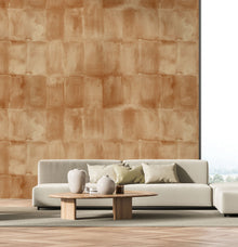 M4107-2 Briqueta Red Aniline Mural by Tres Tintas