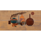 M4109-3 Morandi Red Aniline Mural by Tres Tintas