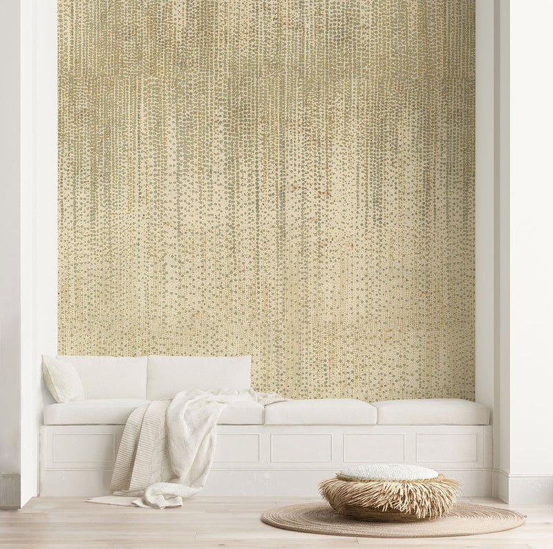 Orvallo Green Aniline Mural by Tres Tintas