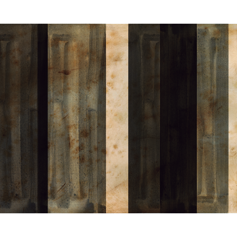 Temple Red Aniline Mural by Tres Tintas