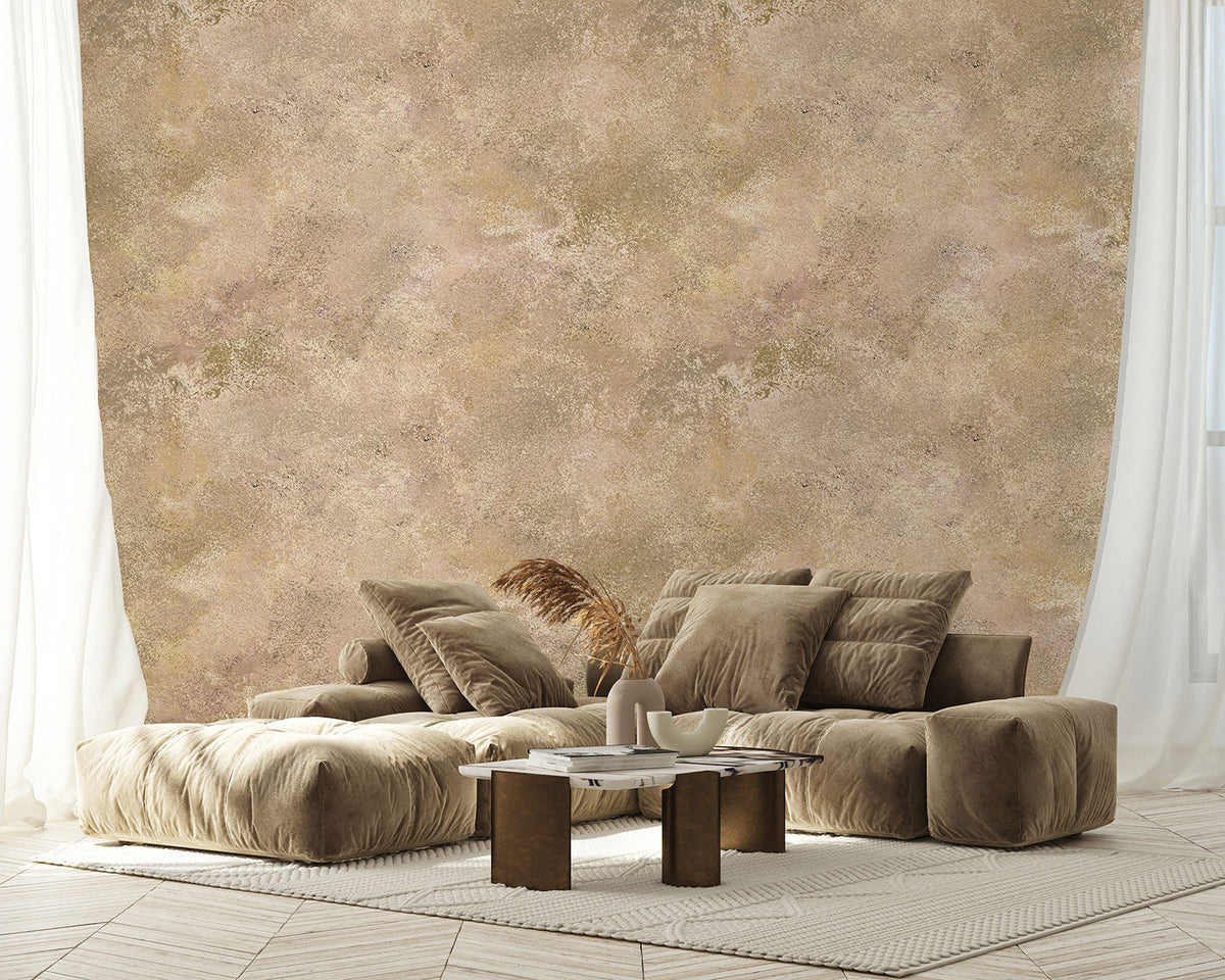 M4112-1 Vulcano White Aniline Mural by Tres Tintas