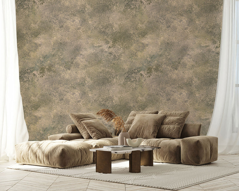 Vulcano Gray Aniline Mural by Tres Tintas