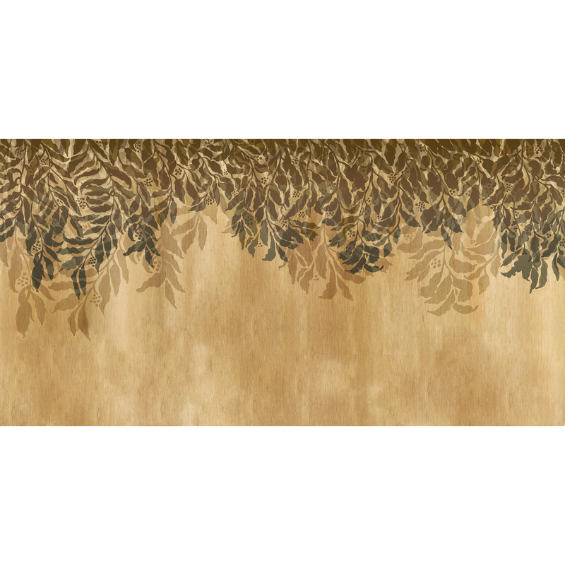 Foresta Yellow Aniline Mural by Tres Tintas