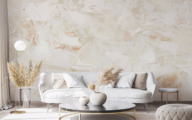 Rasera White Aniline Mural by Tres Tintas