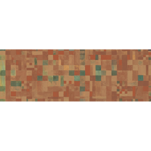 M4117-1 Taracea Red Aniline Mural by Tres Tintas