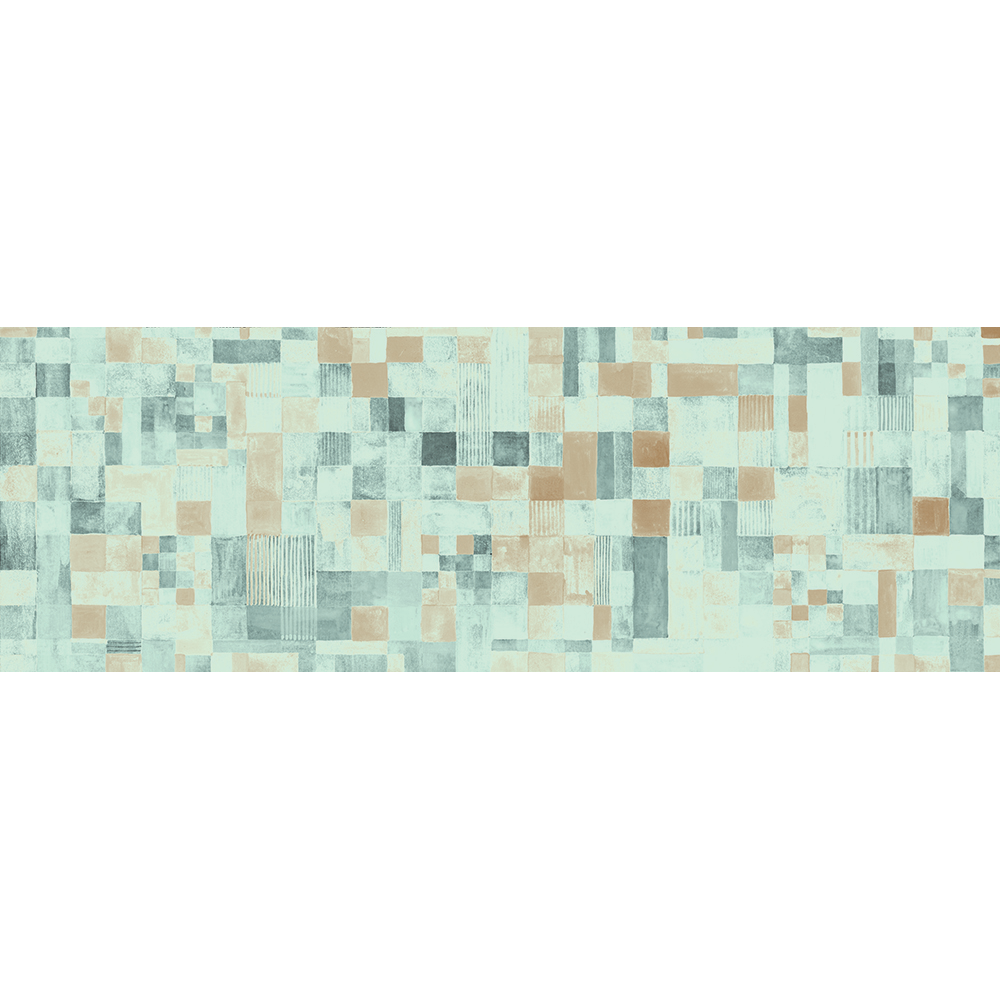 M4117-3 Taracea Blue Aniline Mural by Tres Tintas