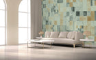 M4117-3 Taracea Blue Aniline Mural by Tres Tintas