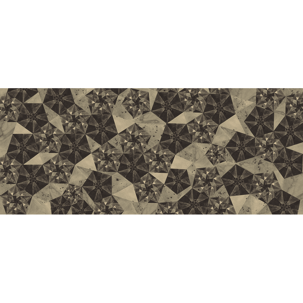 M4119-3 Scopio Black Aniline Mural by Tres Tintas