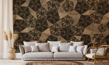 M4119-3 Scopio Black Aniline Mural by Tres Tintas