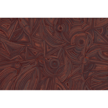M4121-2 Montaraz Red Aniline Mural by Tres Tintas
