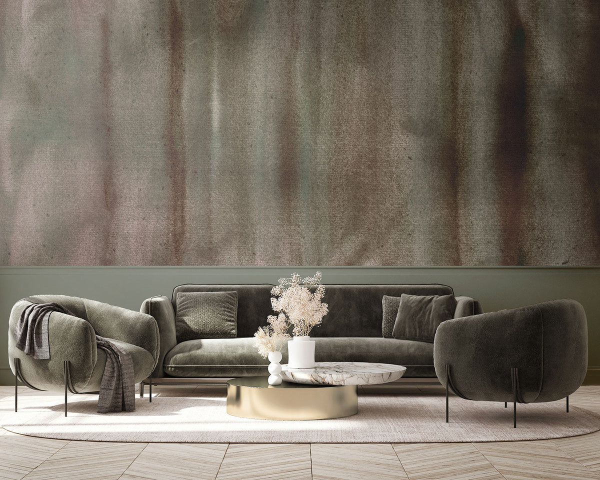 M4122-2 Visión Green Aniline Mural by Tres Tintas