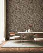 M4601-2 Rimero Dark Blue Ania Mural by Tres Tintas