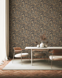 M4601-2 Rimero Dark Blue Ania Mural by Tres Tintas