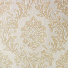 Fine DŽcor Milano Beige Damask M95589 Wallpaper | WallpaperSales